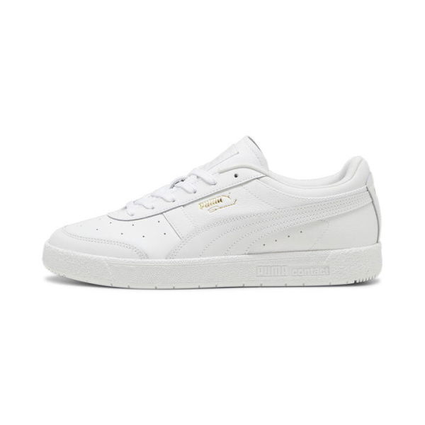 Seoul Leather Sneakers Unisex in White, Size 10, Textile by PUMA