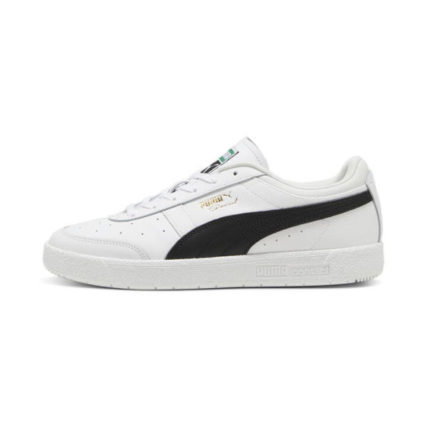 Seoul Leather Sneakers Unisex in White/Black, Size 10, Textile by PUMA