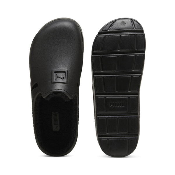 Shibui Mule WTR Unisex Slides in Black/Shadow Gray, Size 5, Textile by PUMA