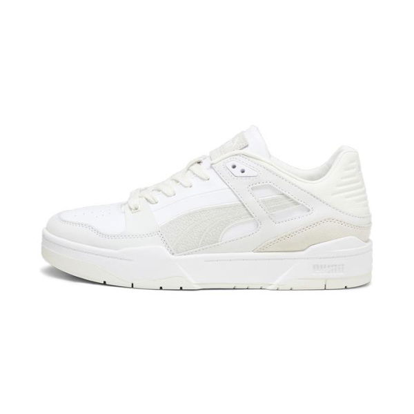 Slipstream Lux II Unisex Sneakers in White/Frosted Ivory, Size 10, Textile by PUMA