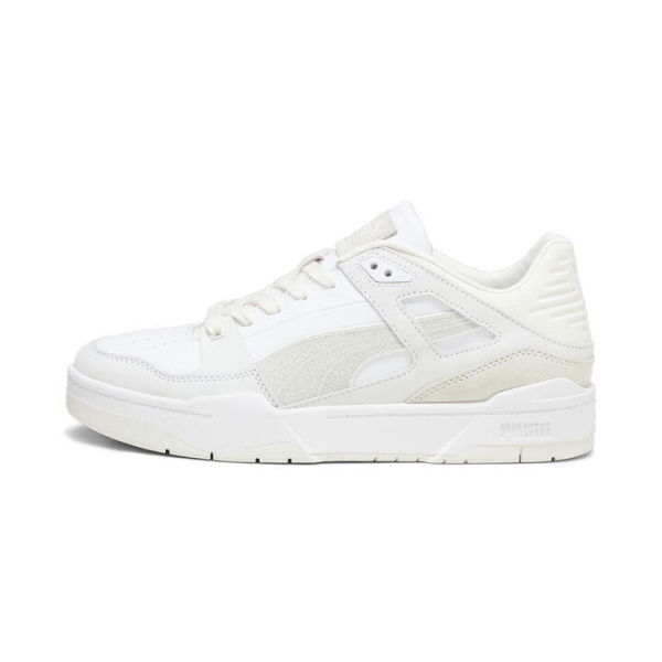 Slipstream Lux II Unisex Sneakers in White/Frosted Ivory, Size 9.5, Textile by PUMA