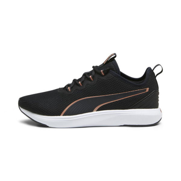 Softride Cruise 2 Unisx Running Shoes in Black/Rose Gold/White, Size 10, Synthetic by PUMA Shoes