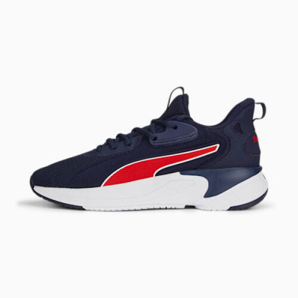 Softride Premier Men's Running Shoes in Navy/For All Time Red/White, Size 13 by PUMA Shoes