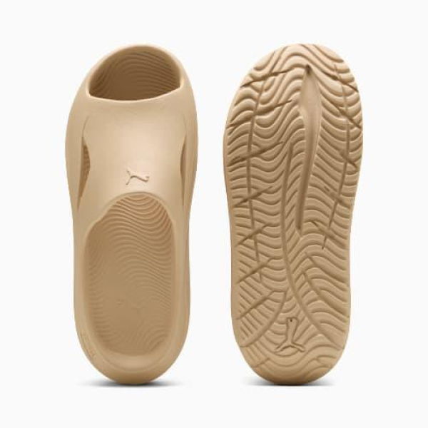 SOFTRIDE ZeroG Unisex Slides in Light Sand, Size 7, Synthetic by PUMA