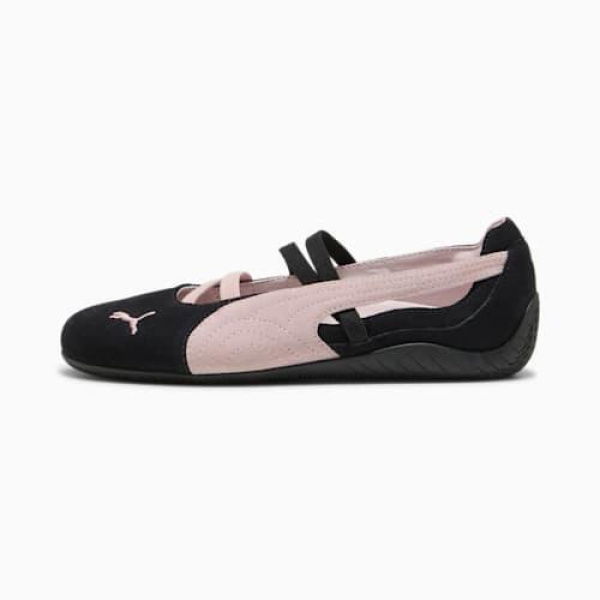 Speedcat Ballet Suede Women's Shoes in Black/Mauve Mist, Size 11, Textile by PUMA Shoes