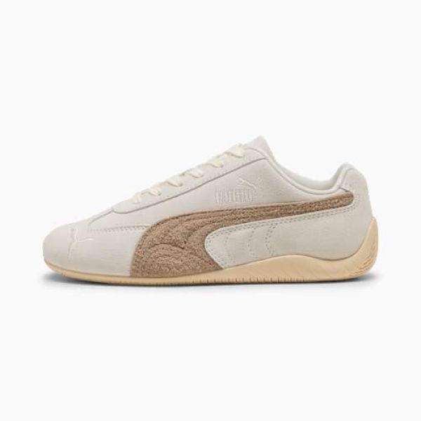 Speedcat Elevated Women's Sneakers in Warm White/Ice Coffee, Size 6.5, Textile by PUMA Shoes
