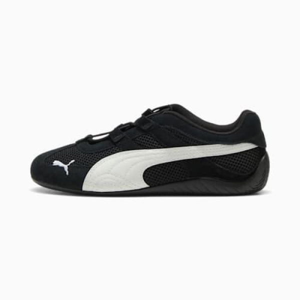 Speedcat Go Women's Shoes in Black/White, Size 5.5, Textile by PUMA Shoes