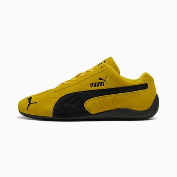 Speedcat OG Sneakers Unisex in PelÃ© Yellow/Black, Size 8, Rubber by PUMA Shoes