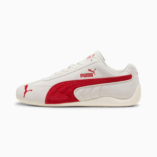 Speedcat OG Sneakers Unisex in Vapor Gray/For All Time Red, Size 5 by PUMA Shoes