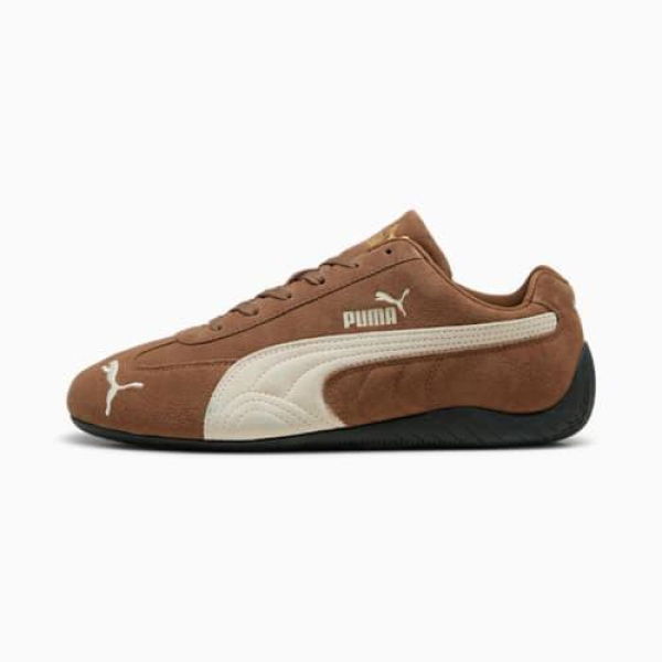 Speedcat OG Unisex Sneakers in Haute Coffee/Frosted Ivory, Size 5.5, Textile by PUMA Shoes