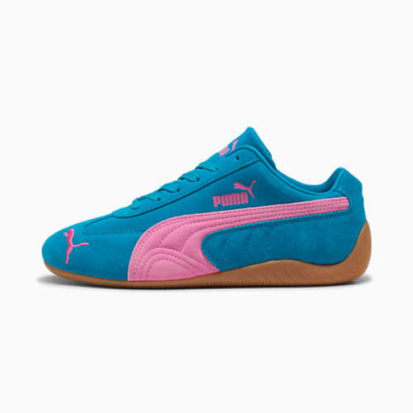 Speedcat OG Unisex Sneakers in Tropical Blue/Poised Pink, Size 5, Textile by PUMA Shoes