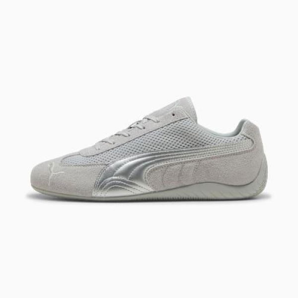 Speedcat Premium Unisex Sneakers in Cool Light Gray/Matte Silver, Size 4 by PUMA Shoes