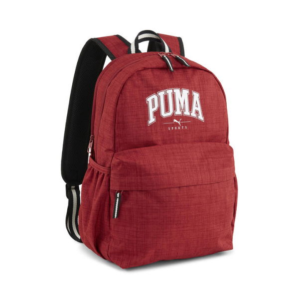 Squad Backpack in Intense Red/Heather, Polyester by PUMA