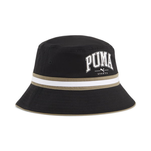 SQUAD Bucket Hat in Black, Size Medium, Cotton by PUMA