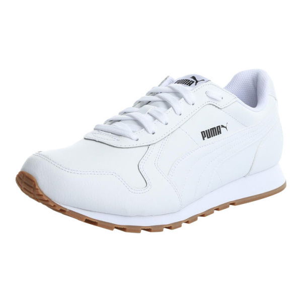 ST Runner Full L Unisex Sneakers in White, Size 8.5 by PUMA Shoes