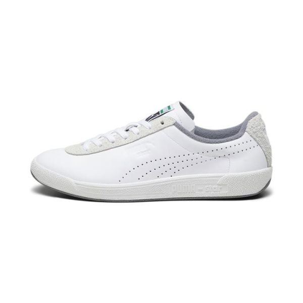 Star OG Unisex Sneakers in White/Vapor Gray, Size 5.5, Textile by PUMA Shoes