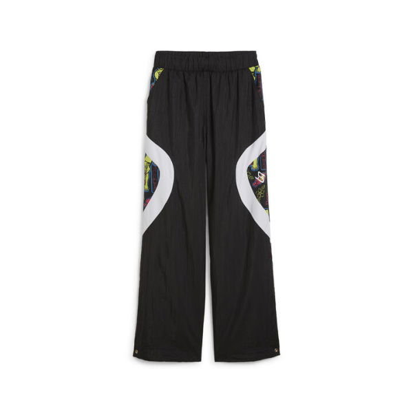 STEWIE TOKYO Track Pants Women in Black/Aop, Size Small, Polyester by PUMA