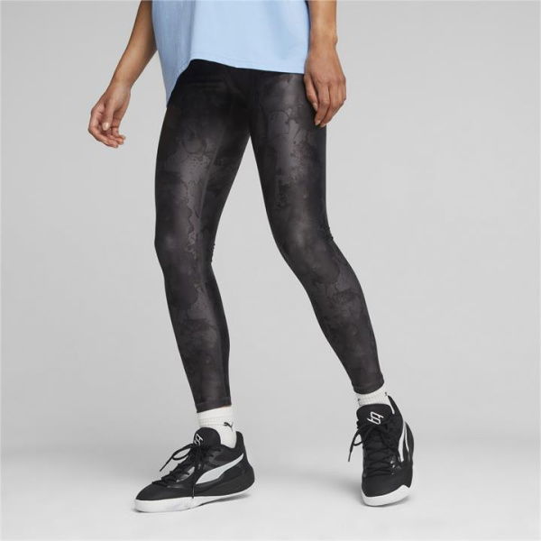 STEWIE x WATER Women's Basketball Leggings in Black, Size Small, Polyester/Elastane by PUMA