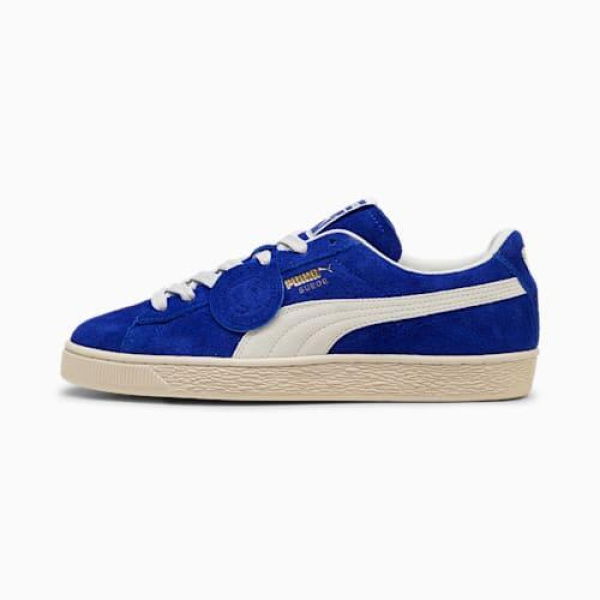 Suede Charles F. Stead III Unisex Sneakers in Clyde Royal/White, Size 4.5, Textile by PUMA