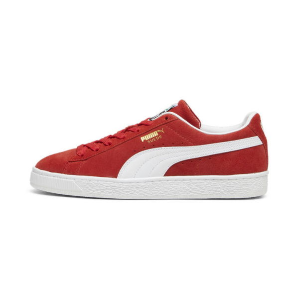 Suede Classic Sneakers Unisex in For All Time Red/White, Size 10 by PUMA Shoes