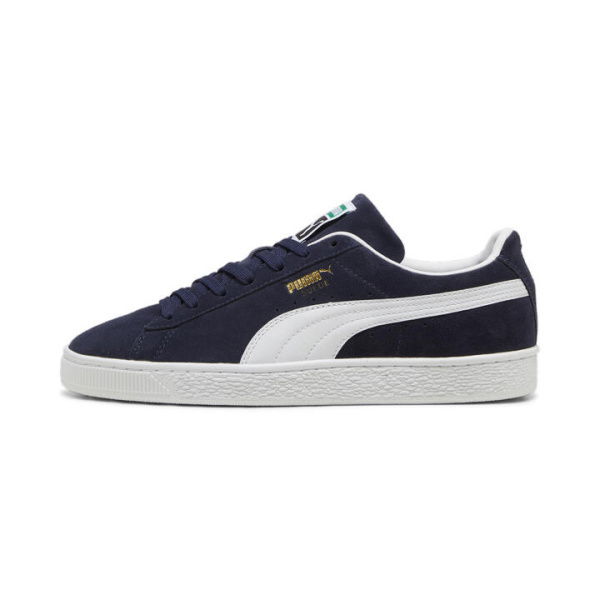 Suede Classic Sneakers Unisex in Navy/White, Size 10 by PUMA Shoes