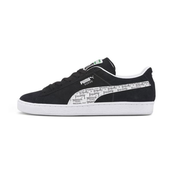 Suede Icons Of Unity 2 Unisex Sneakers in Black/White, Size 11.5, Synthetic by PUMA