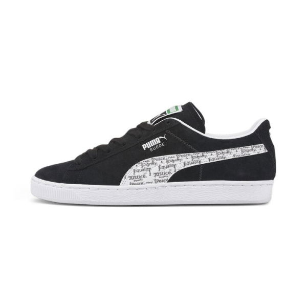 Suede Icons Of Unity 2 Unisex Sneakers in Black/White, Size 5, Synthetic by PUMA