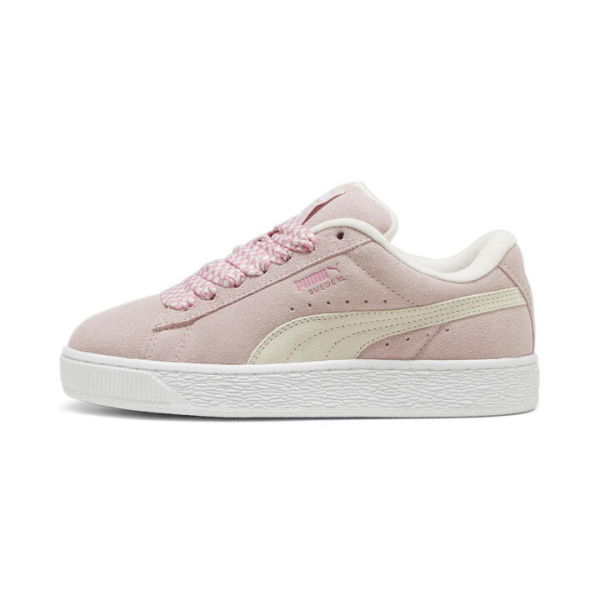 Suede XL Lace Women's Sneakers in Mauve Mist/White, Size 5.5, Textile by PUMA Shoes