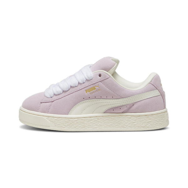 Suede XL Unisex Sneakers in Grape Mist/Warm White, Size 10 by PUMA