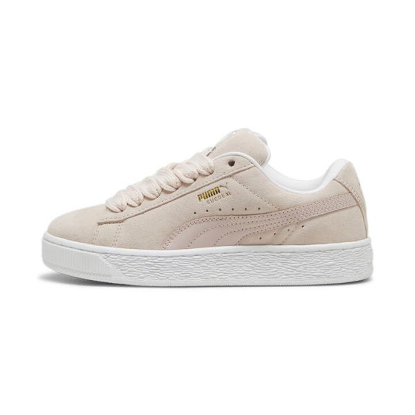 Suede XL Unisex Sneakers in Island Pink/Mauve Mist, Size 4.5 by PUMA