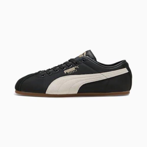 Tackle Sneakers Unisex in Black/White/Gum, Size 4, Rubber by PUMA