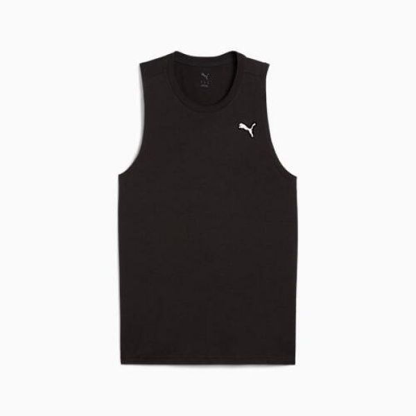 TAD TECH Triblend Sleevless Tank Men Top in Black, Size 2XL by PUMA