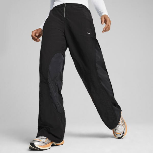 THE FAST RACE Women's Pants in Black, Size Small, Nylon by PUMA