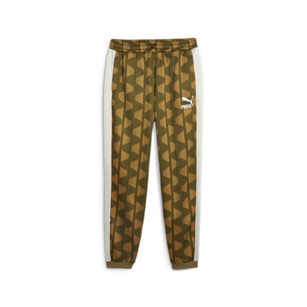 The NeverWorn II T7 Men's Track Pants in Chocolate Chip, Size Large, Polyester by PUMA