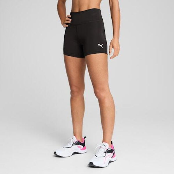 Train All Day Essentials 5 Women's Short Tights in Black, Size XS, Polyester/Elastane by PUMA