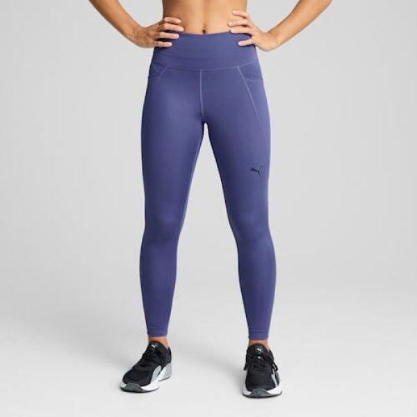 Train All Day Essentials 7/8 Women's Tights in Blue Crystal, Size XS, Polyester/Elastane by PUMA