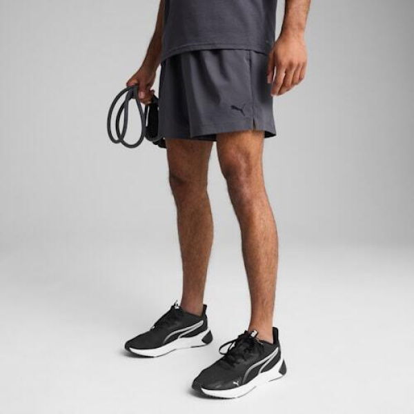 Train All Day Essentials Men's 5 Woven Shorts in Galactic Gray, Size Medium, Polyester by PUMA