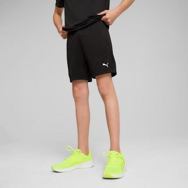 Train All Day Essentials Poly Youth Shorts in Black, Size 6 by PUMA