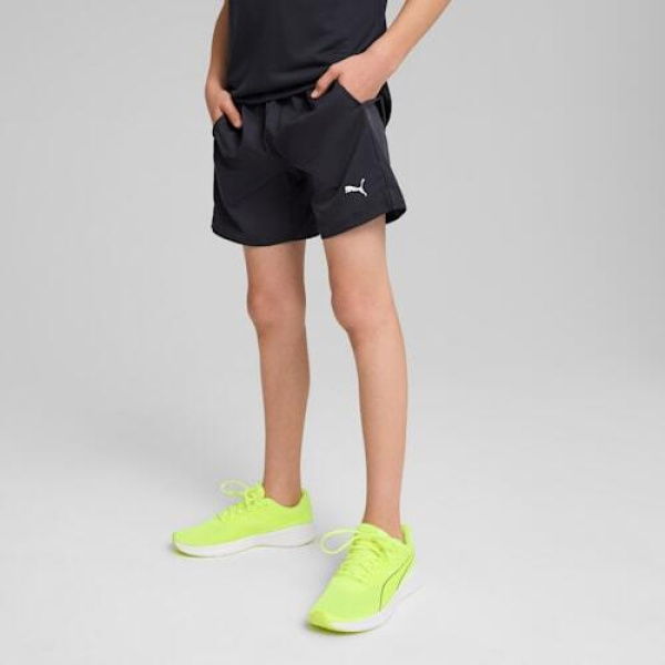 Train All Day Essentials Woven Youth Shorts in New Navy, Size 6 by PUMA