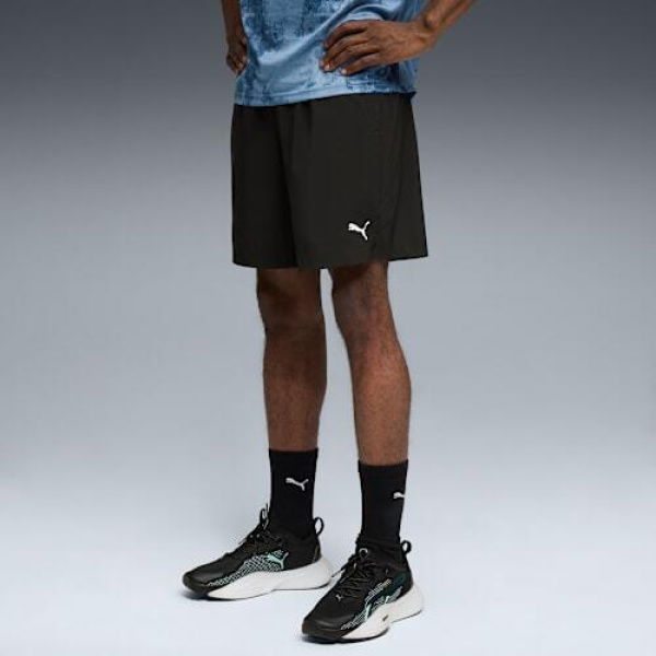 TRAIN ALL DAY Foundations Men's 7 Woven Shorts in Black, Size Medium, Polyester by PUMA