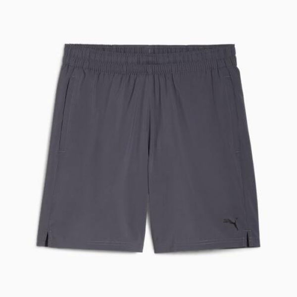 TRAIN ALL DAY Foundations Men's 7 Woven Shorts in Galactic Gray, Size Small, Polyester by PUMA