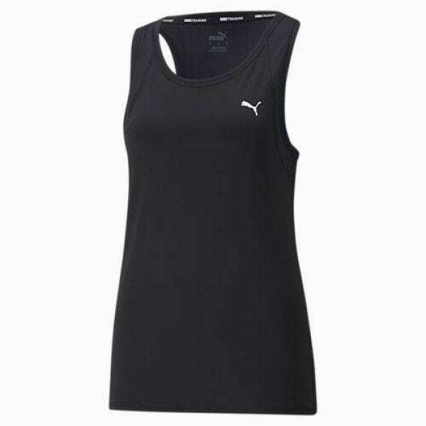 TRAIN FAVOURITE Women's Tank Top in Black, Size XS, Polyester/Elastane by PUMA