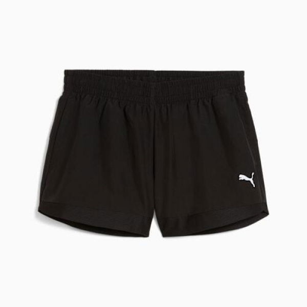 Training Essentials Women's Shorts in Black, Size Small, Polyester/Elastane by PUMA