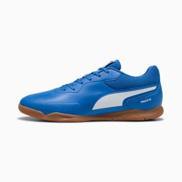 TRUCO III Futsal Unisex Boots in Ultra Blue/White/Speed Blue, Size 13, Textile by PUMA Shoes