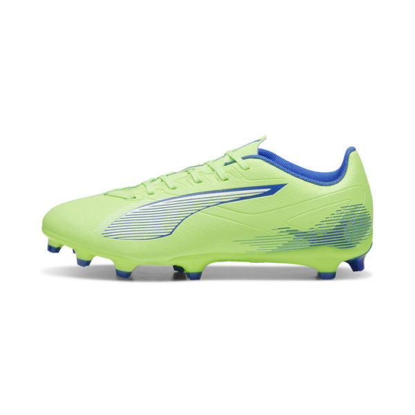 ULTRA 5 PLAY FG/AG Unisex Football Boots in Fizzy Apple/White/Bluemazing, Size 7.5, Textile by PUMA Shoes