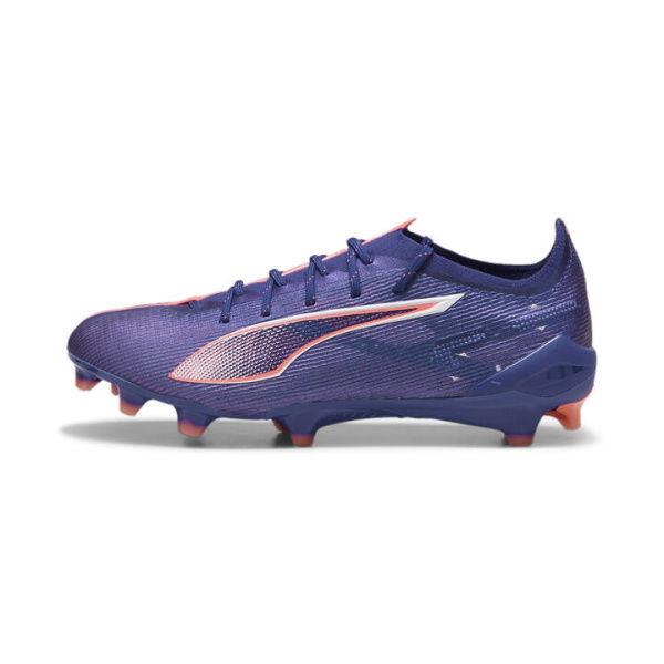 ULTRA 5 ULTIMATE FG Women's Football Boots in Lapis Lazuli/White/Sunset Glow, Size 9, Textile by PUMA Shoes