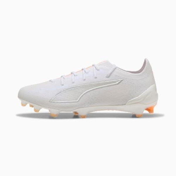 ULTRA 6 ULTIMATE FG Football Boots Unisex in White, Size 7, Textile by PUMA Shoes
