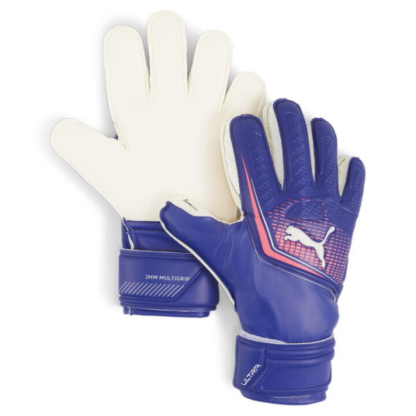 ULTRA MATCH PROTECT RC Youth Goalkeeper Gloves in Lapis Lazuli/Sunset Glow, Size 5, Latex by PUMA