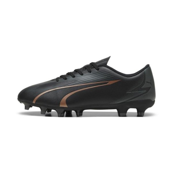 ULTRA PLAY FG/AG Men's Football Boots in Black/Copper Rose, Size 10, Textile by PUMA