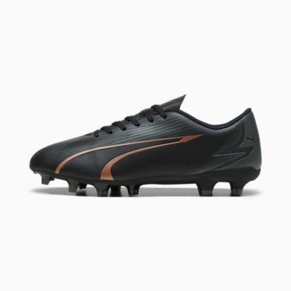 ULTRA PLAY FG/AG Men's Football Boots in Black/Copper Rose, Size 7.5, Textile by PUMA